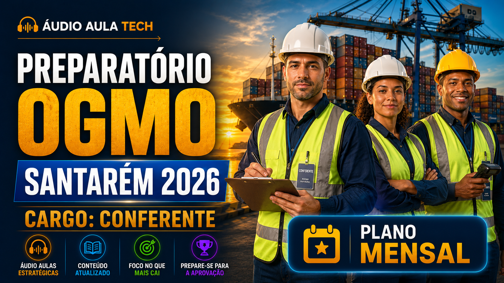 OGMO Santarém 2026 - Cargo Estiva