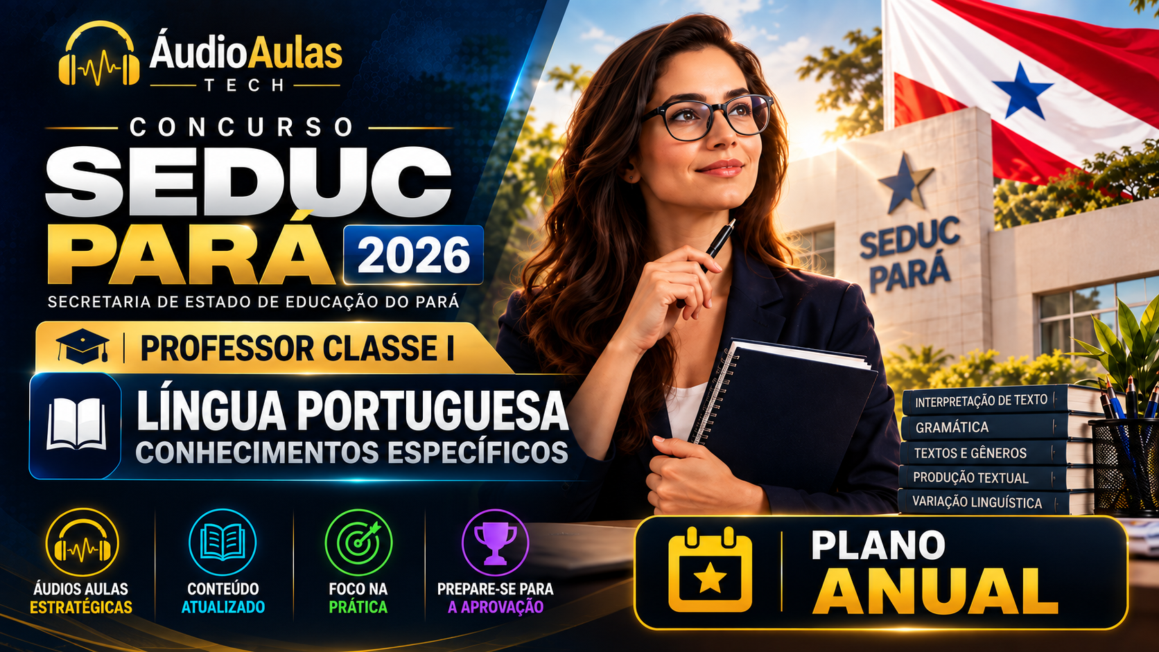 Professor Classe I – Língua Portuguesa – SEDUC Pará 2026