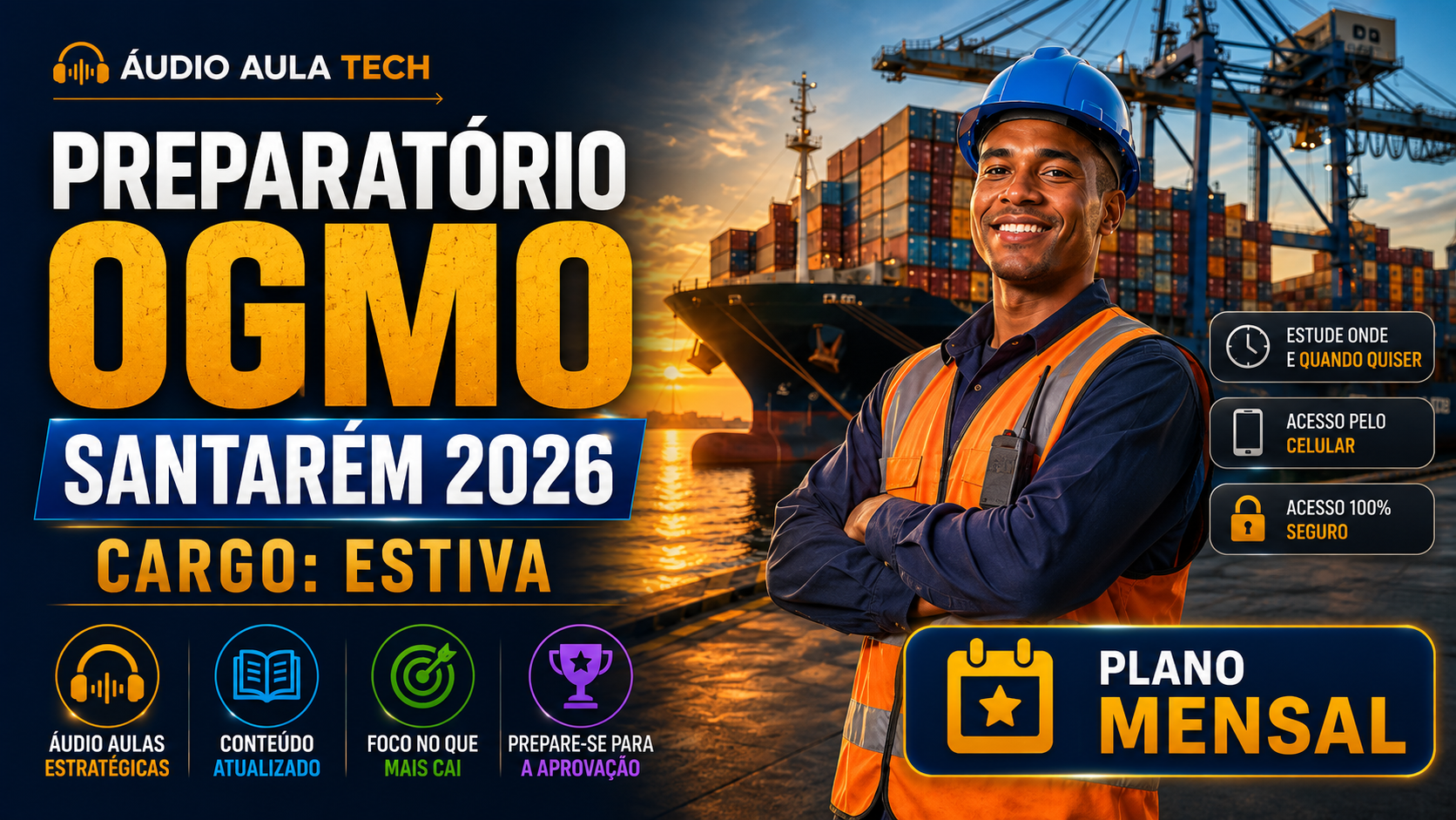OGMO Santarém 2026 - Cargo Estiva